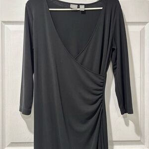 Old Navy Black Long Sleeve Dress